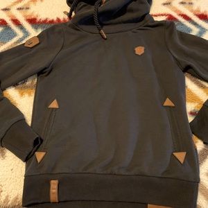 Naketano cowl neck hoodie